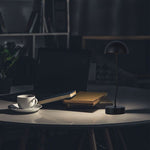 3W(100Lm) LED table lamp, V-TAC, IP20, black, dimmable, 5V 1A, 120x360mm, warm white light 3000K