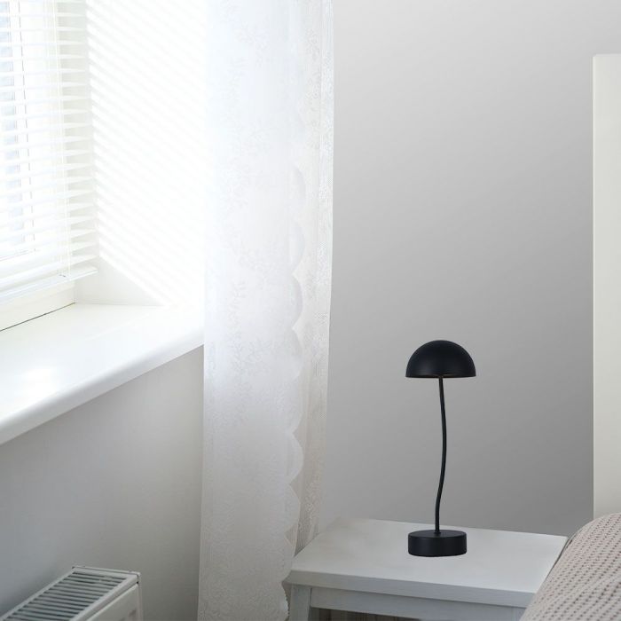 3W(100Lm) LED table lamp, V-TAC, IP20, black, dimmable, 5V 1A, 120x360mm, warm white light 3000K