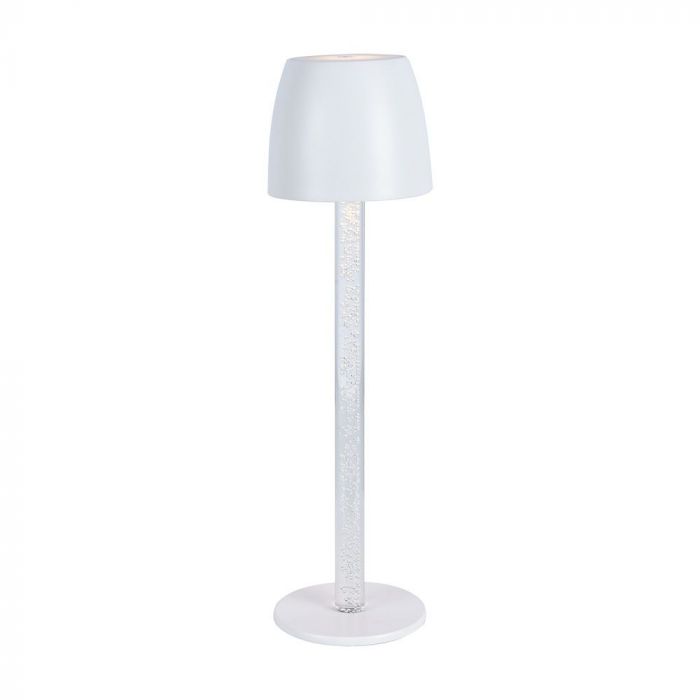 3W(310Lm) LED-bordslampa, V-TAC, IP20, DC:5V, 1A, dimbar, vit, varmvitt ljus 3000K