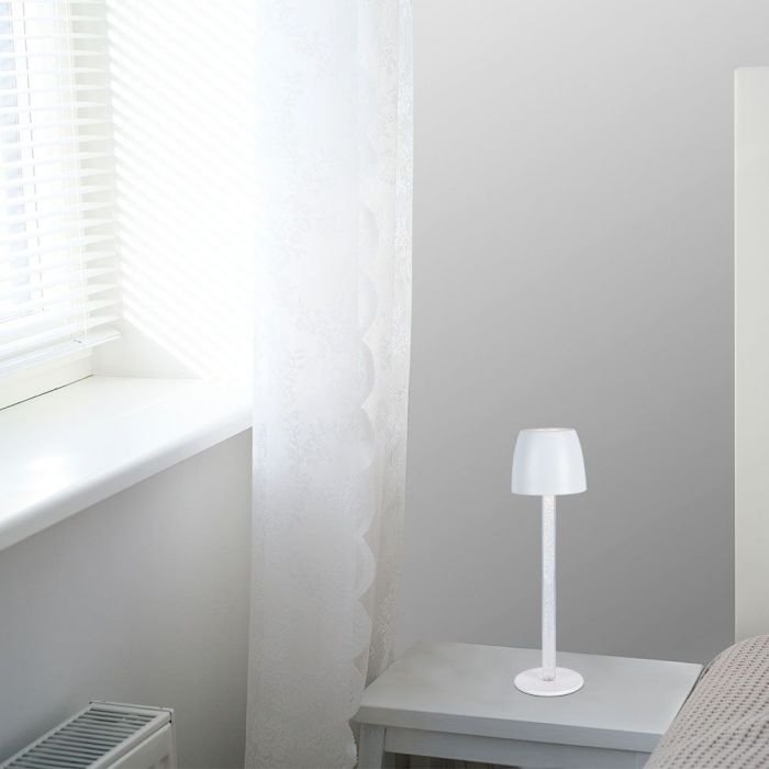 3W(310Lm) LED-bordslampa, V-TAC, IP20, DC:5V, 1A, dimbar, vit, varmvitt ljus 3000K