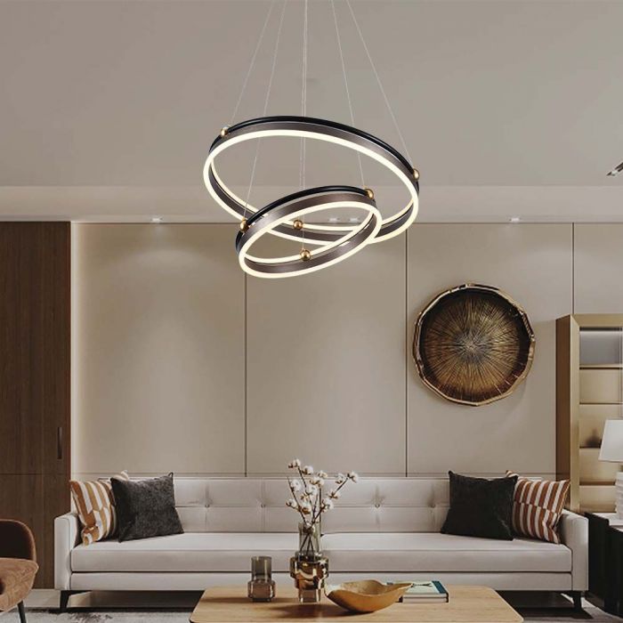 50W(5850Lm) LED dizaina gaismeklis, IP20, V-TAC,  625x1100mm, silti balta gaisma 3000K