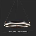 30W(3600Lm) LED dizaina gaismeklis, IP20, V-TAC,  625x1100mm, silti balta gaisma 3000K