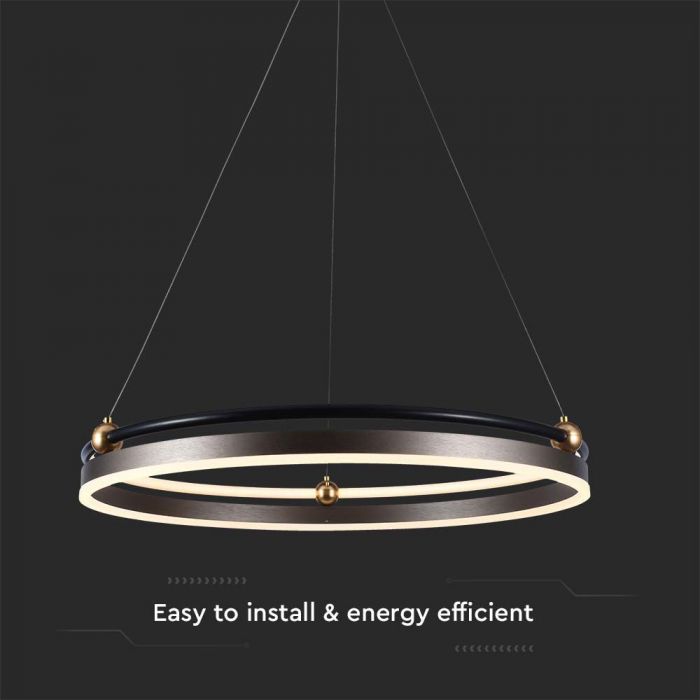30W(3600Lm) LED dizaina gaismeklis, IP20, V-TAC,  625x1100mm, silti balta gaisma 3000K