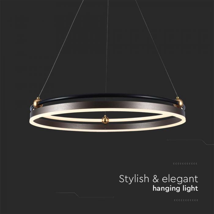 30W(3600Lm) LED dizaina gaismeklis, IP20, V-TAC,  625x1100mm, silti balta gaisma 3000K