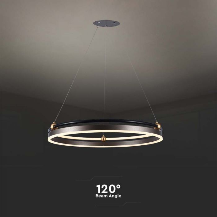 30W(3600Lm) LED dizaina gaismeklis, IP20, V-TAC,  625x1100mm, silti balta gaisma 3000K