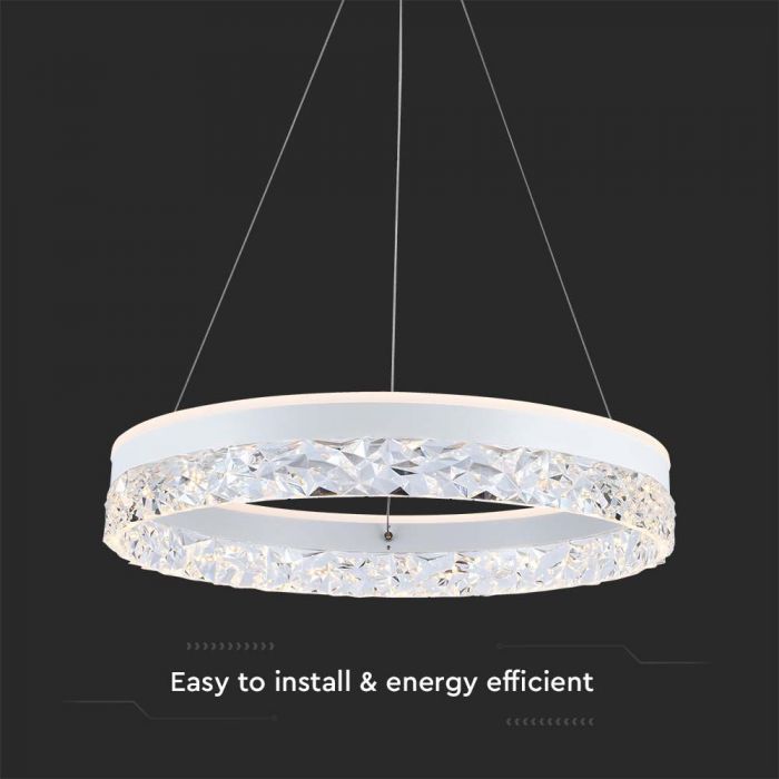 25W(3000Lm) LED disainvalgusti, IP20, V-TAC, 500x1220mm, soe valge valgus 3000K
