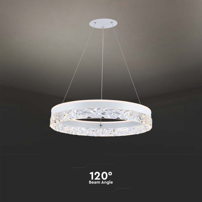 25W(3000Lm) LED disainvalgusti, IP20, V-TAC, 500x1220mm, soe valge valgus 3000K