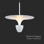 9W(1000Lm) LED dizaina gaismeklis, IP20, V-TAC, balts, 300x1370mm, silti balta gaisma 3000K