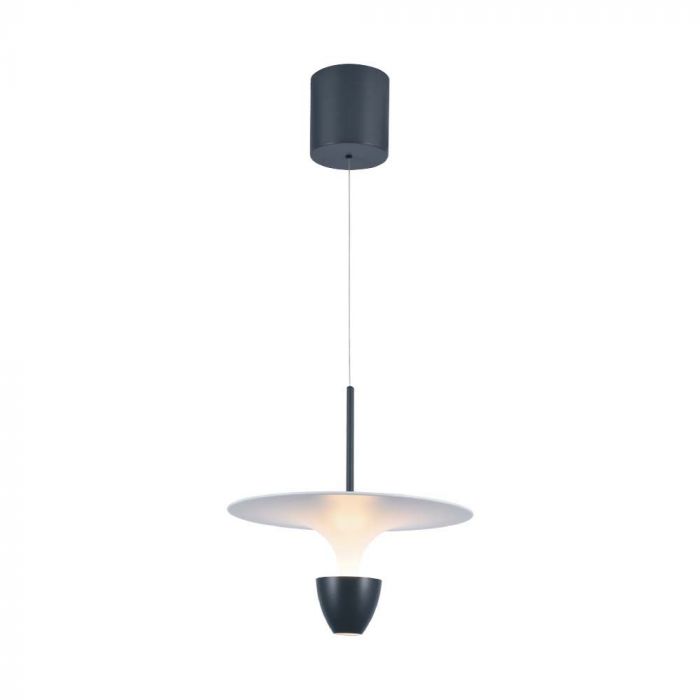 9W(1000Lm) LED disainvalgusti, IP20, V-TAC, valge/hall, 300x1370, soe valge valgus 3000K