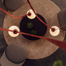 48V 10W(900Lm) rund armatur med magnetiskt tyg, vit finish, V-TAC, varmvitt ljus 3000K