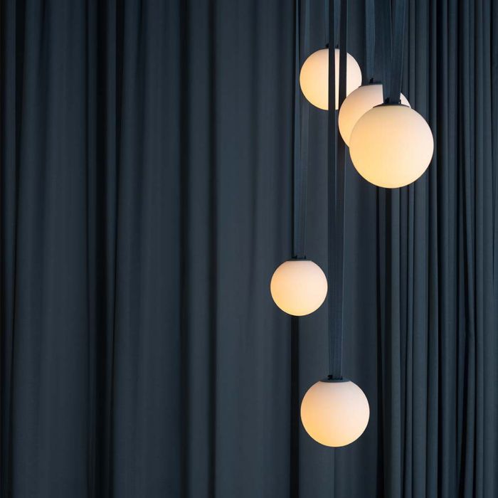 48V 10W(900Lm) magnetic fabric round luminaire with white finish, V-TAC, warm white light 3000K