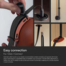 Tygband 10m rulle, mörkgrå, V-TAC, IP20