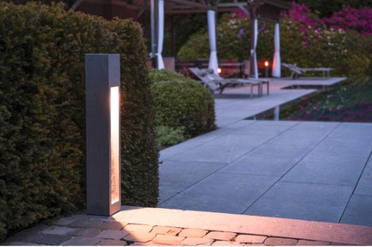 9W(330Lm) ARROCK STONE surface-mounted LED luminaire, granite, IP55, IK02, warm white light 3000K