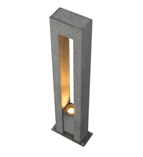 MAX 35W GU10 ARROCK ARC surface-mounted LED luminaire, granite, IP44, IK02