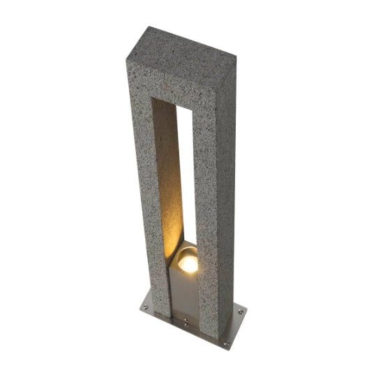 MAX 35W GU10 ARROCK ARC surface-mounted LED luminaire, granite, IP44, IK02