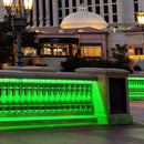 Cena par 5m_10Wm(840Lm/m) 320 LED COB Lente, 24V, V-TAC, IP67 ūdensdroša, zaļa