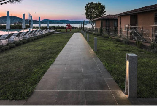 Накладной светодиодный светильник 4W GU10 ARROCK SLOT, гранит, IP55