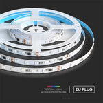SUPERACTION_13W 24V 60 LED SMD5050 Комплект лент 5м с 1 контроллером Wi-Fi и Bluetooth, Magic Home Pro, IP20, V-TAC, цвет RGB