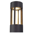 4.5W(200Lm) SLOTS 65 surface-mounted LED luminaire, anthracite, IP44, warm white light 3000K