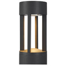 4.5W(200Lm) SLOTS 65 surface-mounted LED luminaire, anthracite, IP44, warm white light 3000K