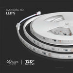 13W 24V, 60 LED SMD5050 Ribbon kit 5m koos 1 Wi-Fi ja Bluetooth kontrolleriga, IP65, V-TAC, RGB värvus