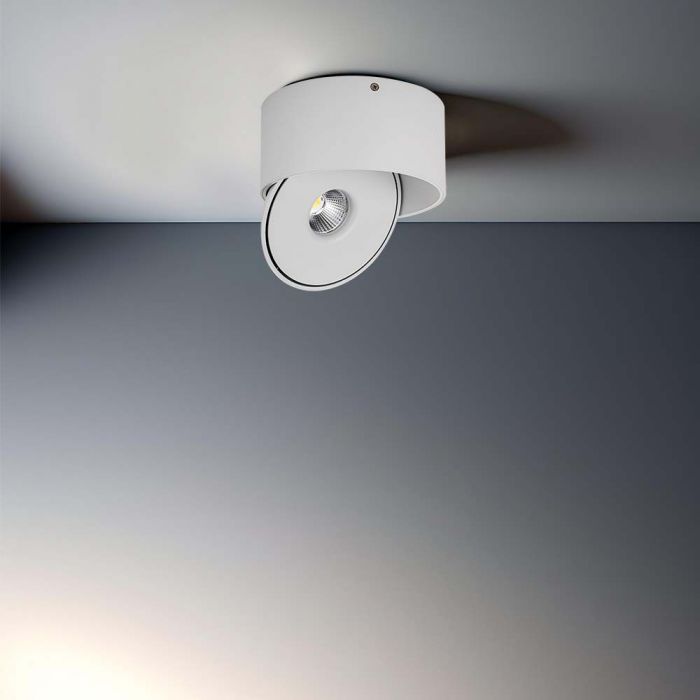 20W(1408Lm) COB LED laevalgusti, V-TAC, ümmargune, valge, 3IN1