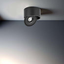 20W(1408Lm) COB LED virsapmetuma griestu gaismeklis, V-TAC, apaļš, melns, 3IN1