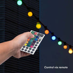 13m string 15 G50 0.5W(30Lm) RGB lambid