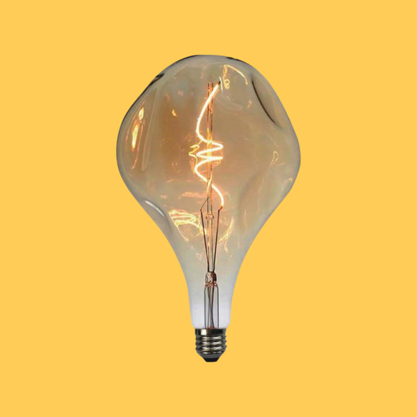 E27 4W(250Lm) LED Bulb Filament Amber, A165S, V-TAC, IP20, Warm white light 2700K