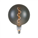 E27 4W(120Lm) LED Spuldze Filament Smoky, G200S, V-TAC, IP20, Silti balta gaisma 2700K