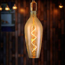 E27 4W(250Lm) LED Bulb Filament Amber, B125, V-TAC, IP20, Warm white light 2700K