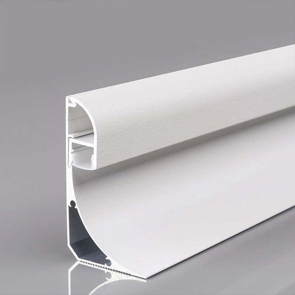 2m built-in aluminum profile with diffuser, 2000x60x36mm, IP20, silver color