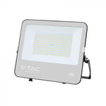 150W(20250Lm) LED prožektors, V-TAC VT-44153, CREE SMD, IP65, IK05, melns korpuss ar pelēku stiklu, 331x47x278mm, 220–240V, 115°, 135Lm/W, 1m kabelis, 6 gadu garantija, auksti balta gaisma 6500K