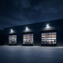 150W(20250Lm) LED prožektors, V-TAC VT-44153, CREE SMD, IP65, IK05, melns korpuss ar pelēku stiklu, 331x47x278mm, 220–240V, 115°, 135Lm/W, 1m kabelis, 6 gadu garantija, auksti balta gaisma 6500K