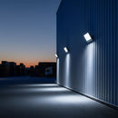 150W(20250Lm) LED prožektors, V-TAC VT-44153, CREE SMD, IP65, IK05, melns korpuss ar pelēku stiklu, 331x47x278mm, 220–240V, 115°, 135Lm/W, 1m kabelis, 6 gadu garantija, auksti balta gaisma 6500K