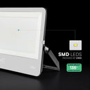 300W(40500Lm) LED CREE prožektors bez kustību sensora, V-TAC, IP65, IK05, auksti balta gaisma 6500K