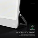 300W(40500Lm) LED CREE prožektors bez kustību sensora, V-TAC, IP65, IK05, auksti balta gaisma 6500K