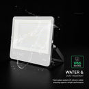 300W(40500Lm) LED CREE prožektors bez kustību sensora, V-TAC, IP65, IK05, auksti balta gaisma 6500K