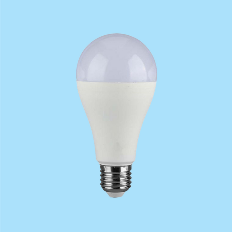 E27 15W(1521Lm) V-TAC SAMSUNG LED Spuldze, A65, IP20, auksti balta gaisma 6500K