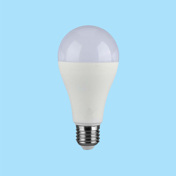 E27 17W(1710Lm) V-TAC SAMSUNG LED-pirn, A65, IP20, jaheda valge 6500K