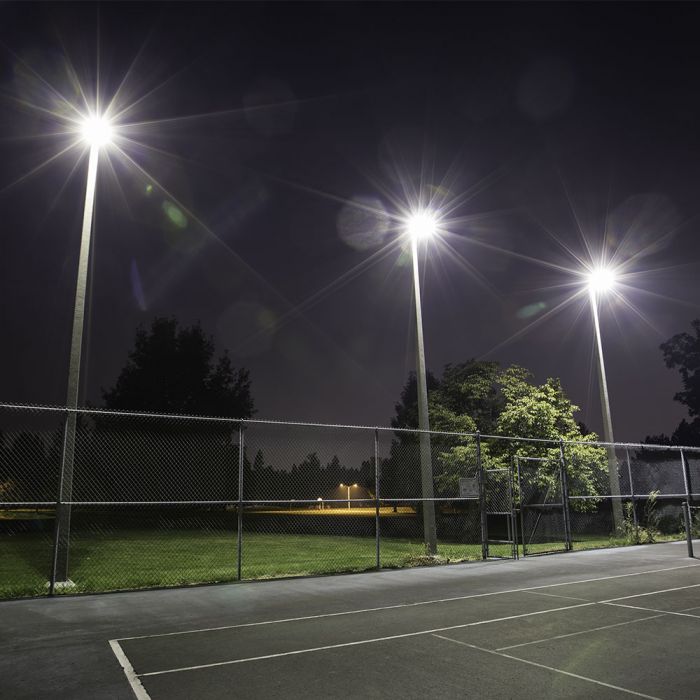 50W(6750Lm) 135LM/W LED CREE prožektors bez kustību sensora, V-TAC, IP65, garantija 6 gadi, melns korpuss ar pelēku stiklu, neitrāli balta gaisma 4000K