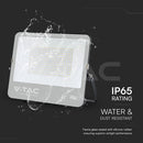 200W (27000Lm) LED-valgusti ilma liikumisandurita, V-TAC, IP65, must, jaheda valge 6500K