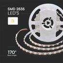 Price per 1m_16.5W/m(1320Lm/m) 48 LED Tape, V-TAC, waterproof IP20, 24V, neutral white light 4000K
