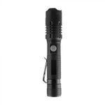 10W(1000Lm) LED lukturis ar C tipa lādētāju, V-TAC, IP54, melns,  35x175x195mm