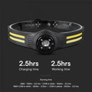 3W+5W COB silicone headlamp, V-TAC, IP43, 605x46x27mm