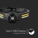 3W+5W COB silicone headlamp, V-TAC, IP43, 605x46x27mm