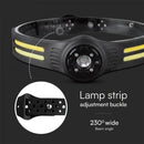 3W+5W COB silicone headlamp, V-TAC, IP43, 605x46x27mm