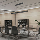 36W(2880Lm) LED lineaarne valgusti, V-TAC SAMSUNG, IP20, must, 3IN1, LIFUD toiteallikas