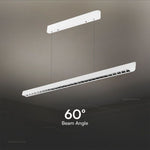 36W(2880Lm) LED linjär armatur, V-TAC SAMSUNG, IP20, vit, 3IN1, LIFUD strömförsörjning