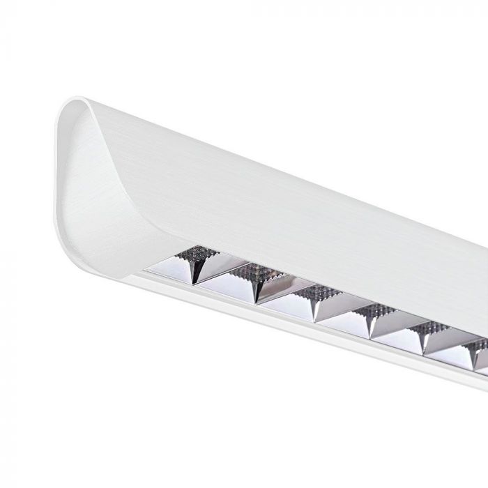 36W(2880Lm) LED linjär armatur, V-TAC SAMSUNG, IP20, vit, 3IN1, LIFUD strömförsörjning